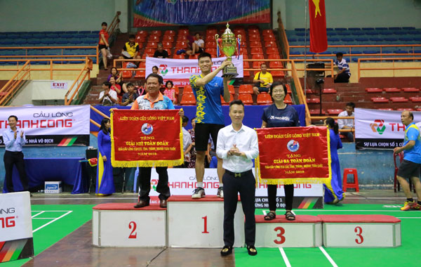 Bế mạc giải cầu lông CLB toàn quốc: Thái Bình giành giải nhất toàn đoàn